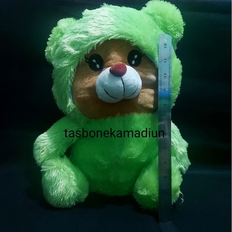Boneka teddy bear hoodie