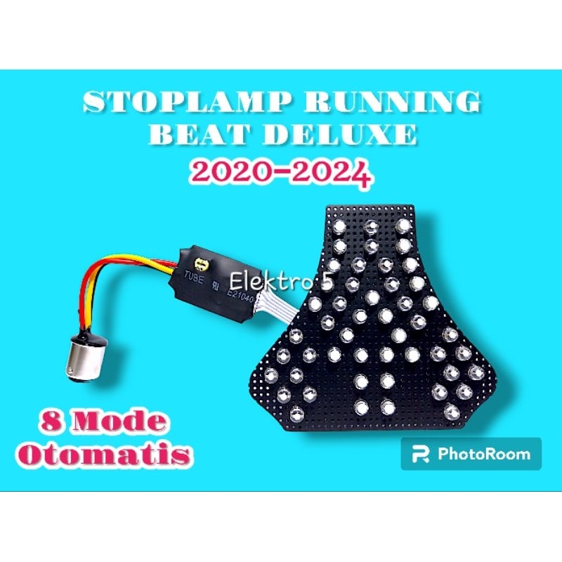 lampu rem custom | Stoplamp Running Beat deluxe | Beat street | Beat new led tahun 2020-2023