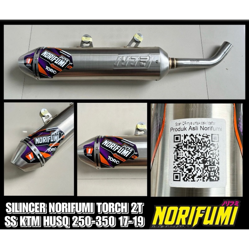 SILINCER NORIFUMI ORIGINAL TORC 2 STROKE KTM HUSQVARNA GASGAS 250-300