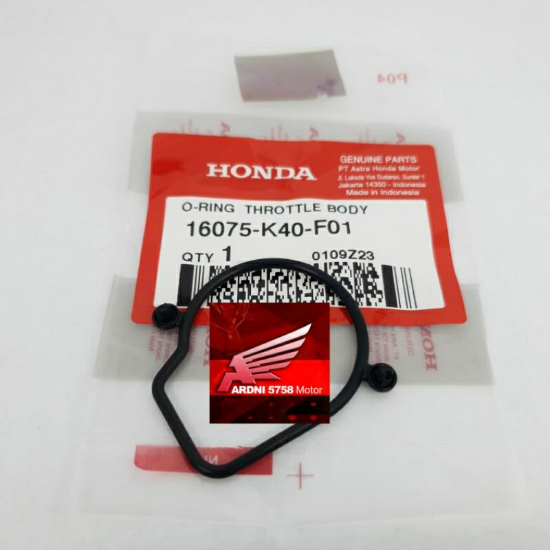ORING THROTTLE BODY KARET SEAL SIL TB SONIC CB 150 R CBR 150R CB150X GTR 16075K40F01
