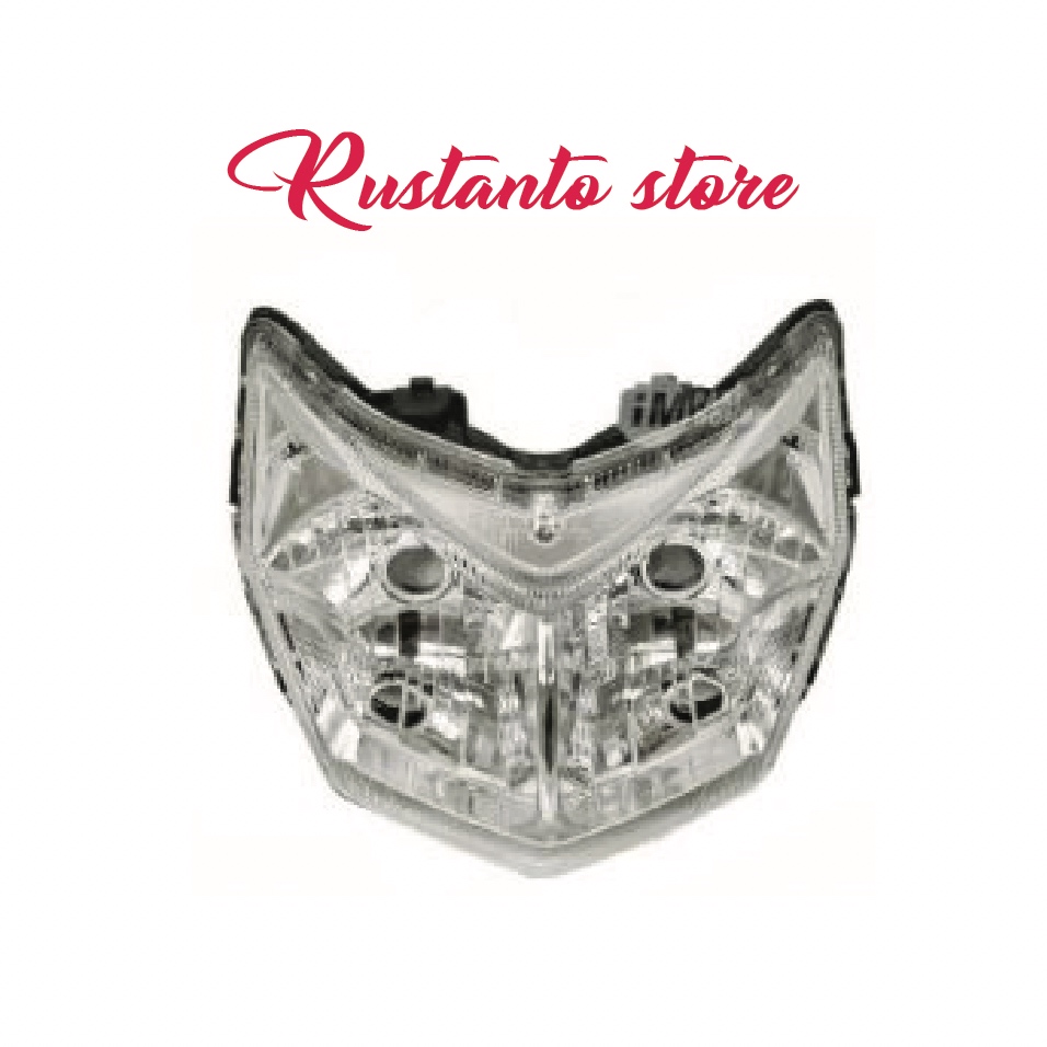 Reflektor lampu Supra X 125 fi injeksi 2014 - 2018