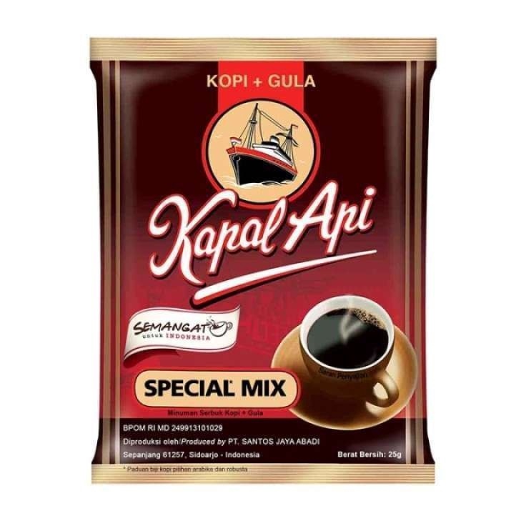 

Grosir Kopi Kapal Api Special Mix Gula 1 x 2 Gr M91
