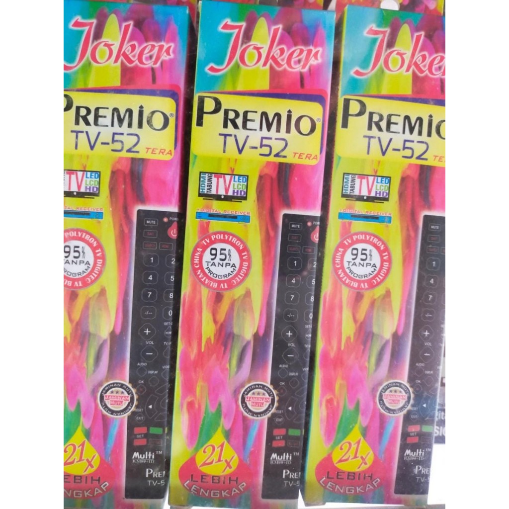Remote Multi Joker PREMIO TV-52
