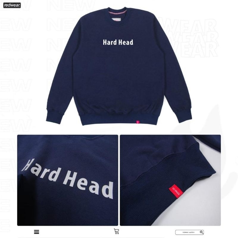 Redwear | Crewneck | Hard head