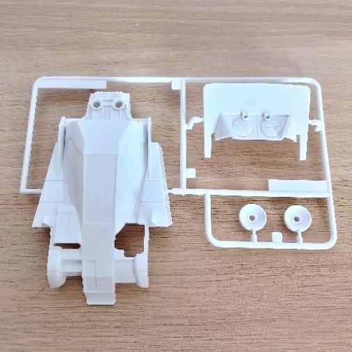 Body Tamiya by Project'D - Neo Burning Sun Putih - Replika