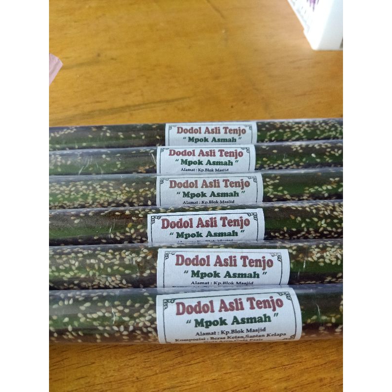 

Dodol asli Tenjo mpok Asmah