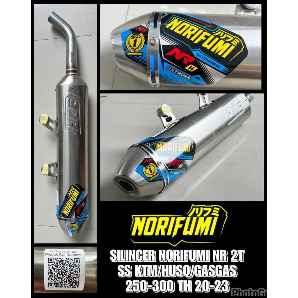 Silencer Norifumi NR ORIGINAL KTM HUSQVARNA GASGAS Knalpot KTM HUSQVARNA GAS GAS 250-300 2020-2023