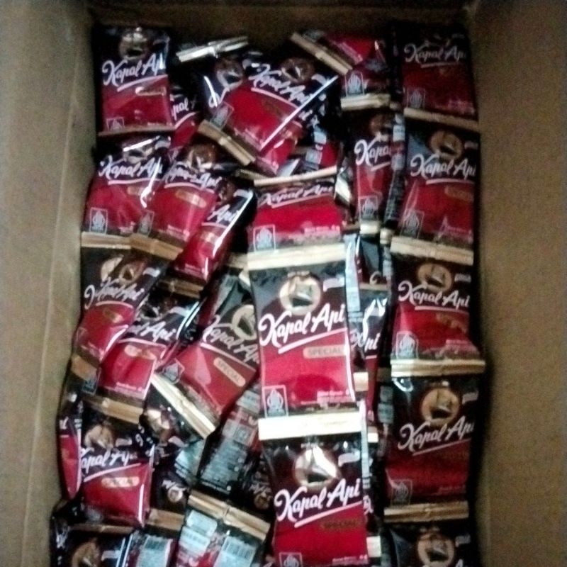 

Kapal Api (tanpa gula) isi10sachet @6gr