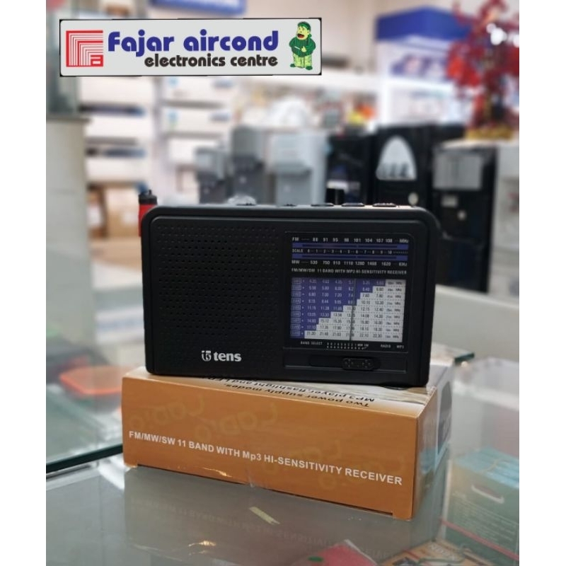 Radio Portable Tens TSR-823 Radio 11 Bands