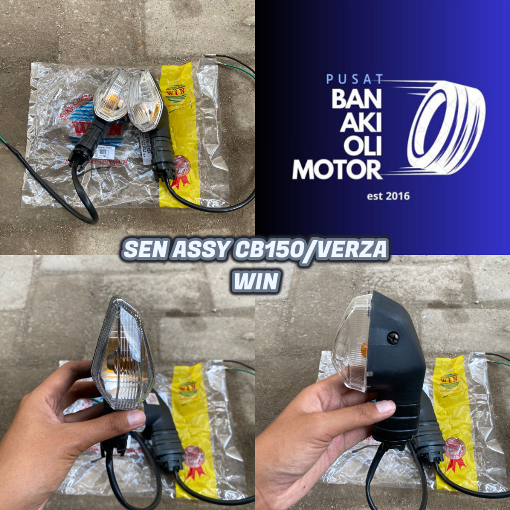 SEN ASSY DEPAN BELAKANG WINKER CB150R/VERZA WIN || SEN RETING DEPAN BELAKANG CB150R VERZA WIN