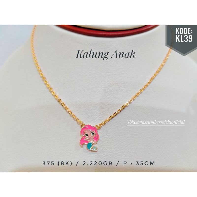 xt1* Kalung anak / kalung anak 375 / kalung anak 420 / kalung anak 8k / kalung anak 9k / kalung emas