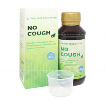 No Cough Syrup 120 Ml - Obat Batuk Herbal, Sakit Tenggorokan, Batuk Alergi