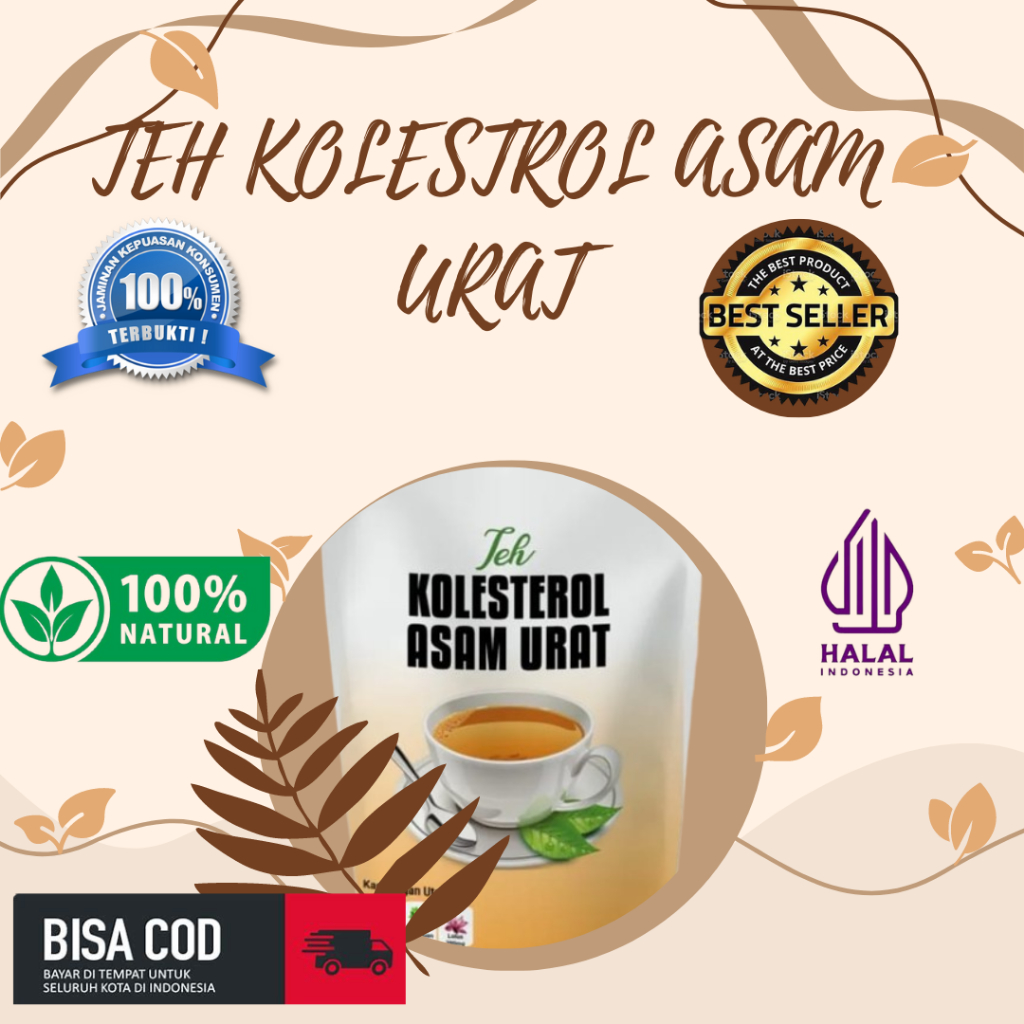 

TEH HERBAL ASAM URAT DAN KOLESTEROL, Teh Racik Ramuan Cina, Minuman untuk penderita rematik dan darah tinggi