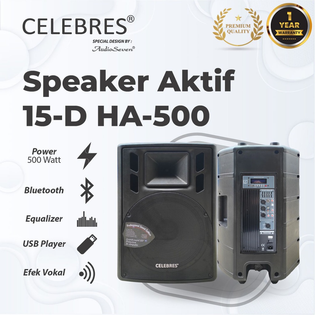 Speaker Aktif Celebres 15 inch - D HA500