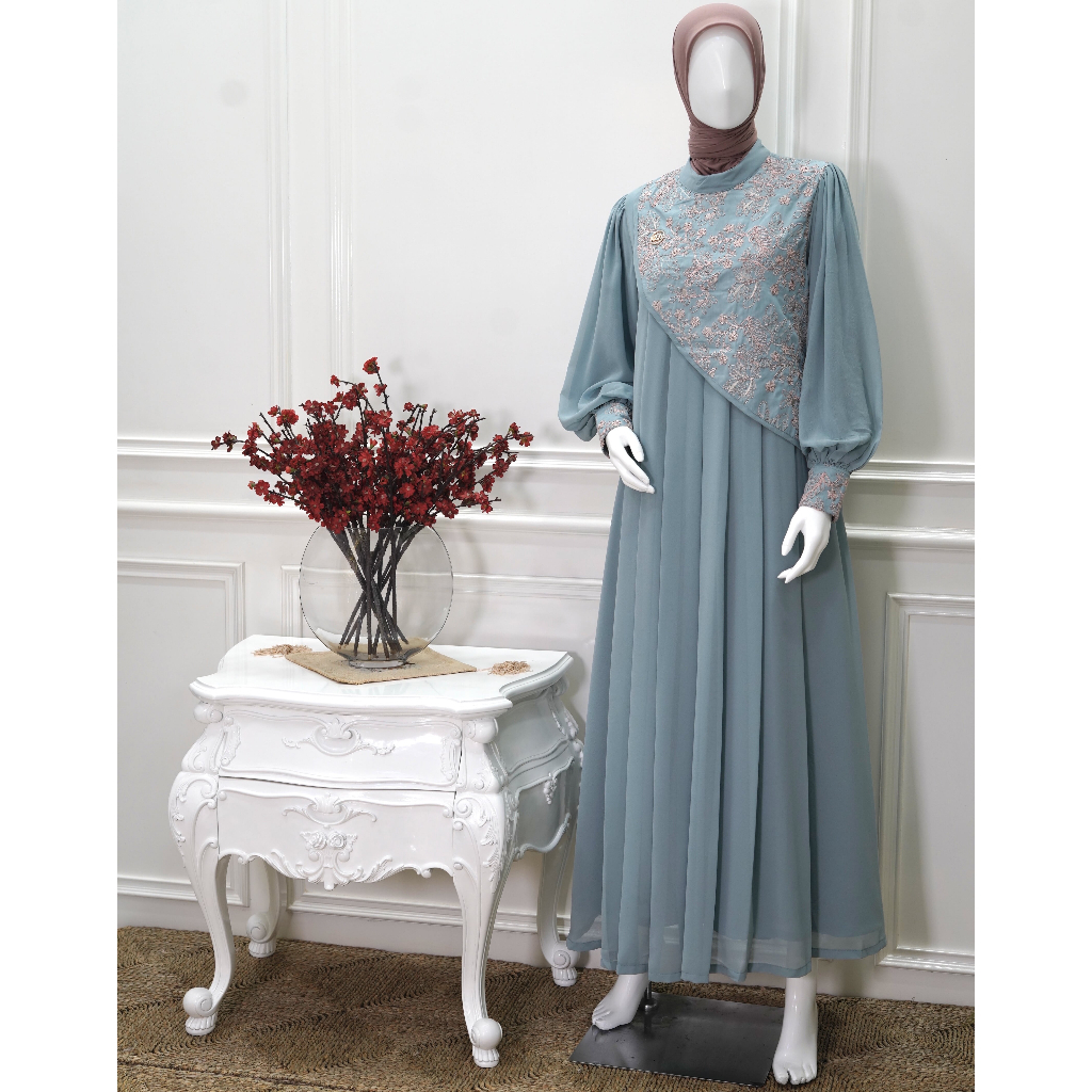 NAGIH- Gamis Muslim Preimum Butik by LUHANA
