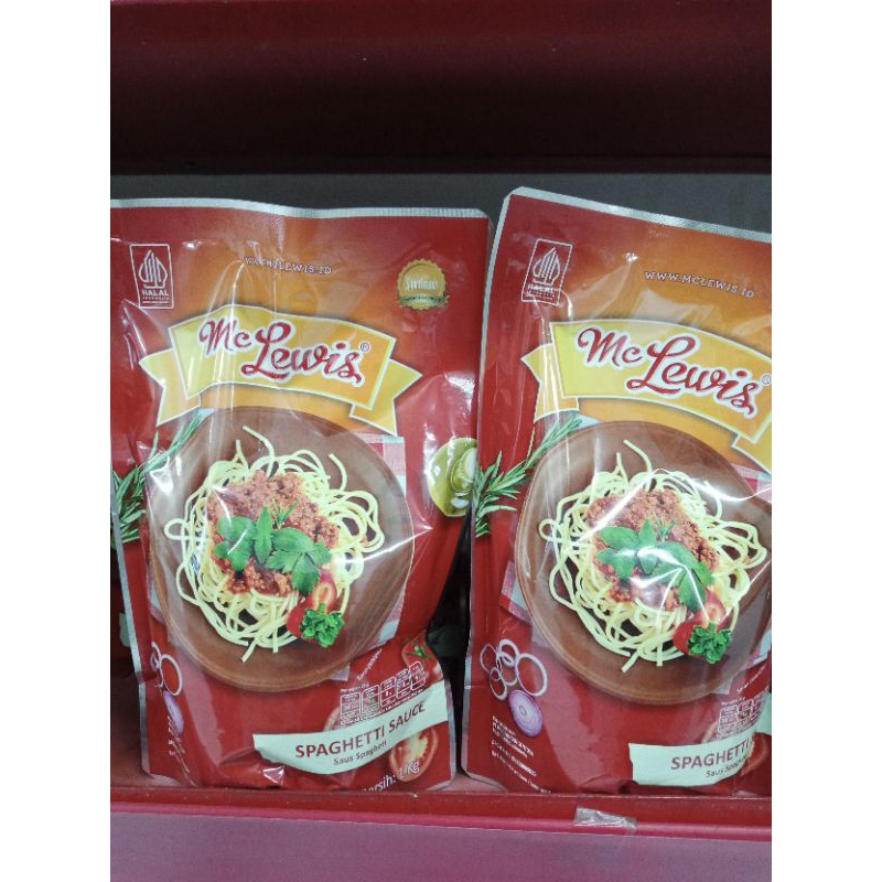 

MC Lewis Saus Spaghetti 1kg / MC Lewis Saus Extra Pedas 1kg / MC Lewis Saus Chili 1kg,500gr / MC Lewis Saus Tomat 1kg