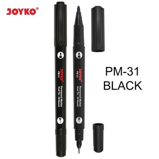 

[1 pcs] Joyko Permanent Marker PM-31 Spidol Permanen Dual Tip