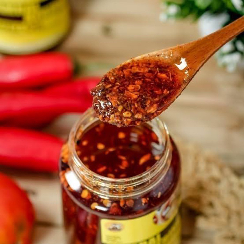 

chili oil spicy bumbu cocol dumpling 115gr