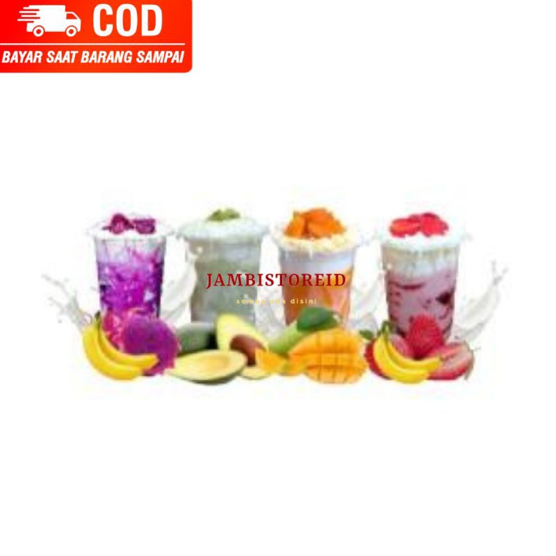 (JAMBISTOREID) PILIH PENGIRIMAN INSTAN Aneka Jus Smoothies Buah All Varian Sehat Diet Full Kental Al