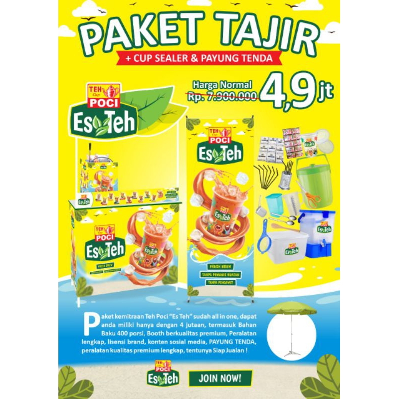 

PAKET USAHA MINUMAN ES TEH