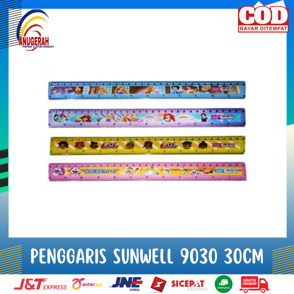 

PENGGARIS SUNWELL 9030 30CM (PCS)