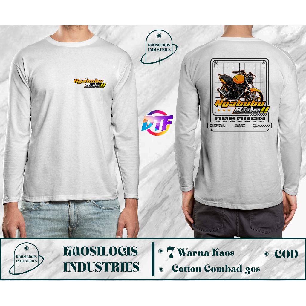 Kaos Lengan Panjang Ngabuburide Herex Tiger Version 1445H Herex Nusantara - Kaosilogis
