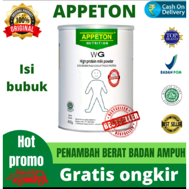 

AMPUUHH!! APPET0N WEIGHT GAIN SUSU PENGGEMUK BADAN ISI 200 GR,.