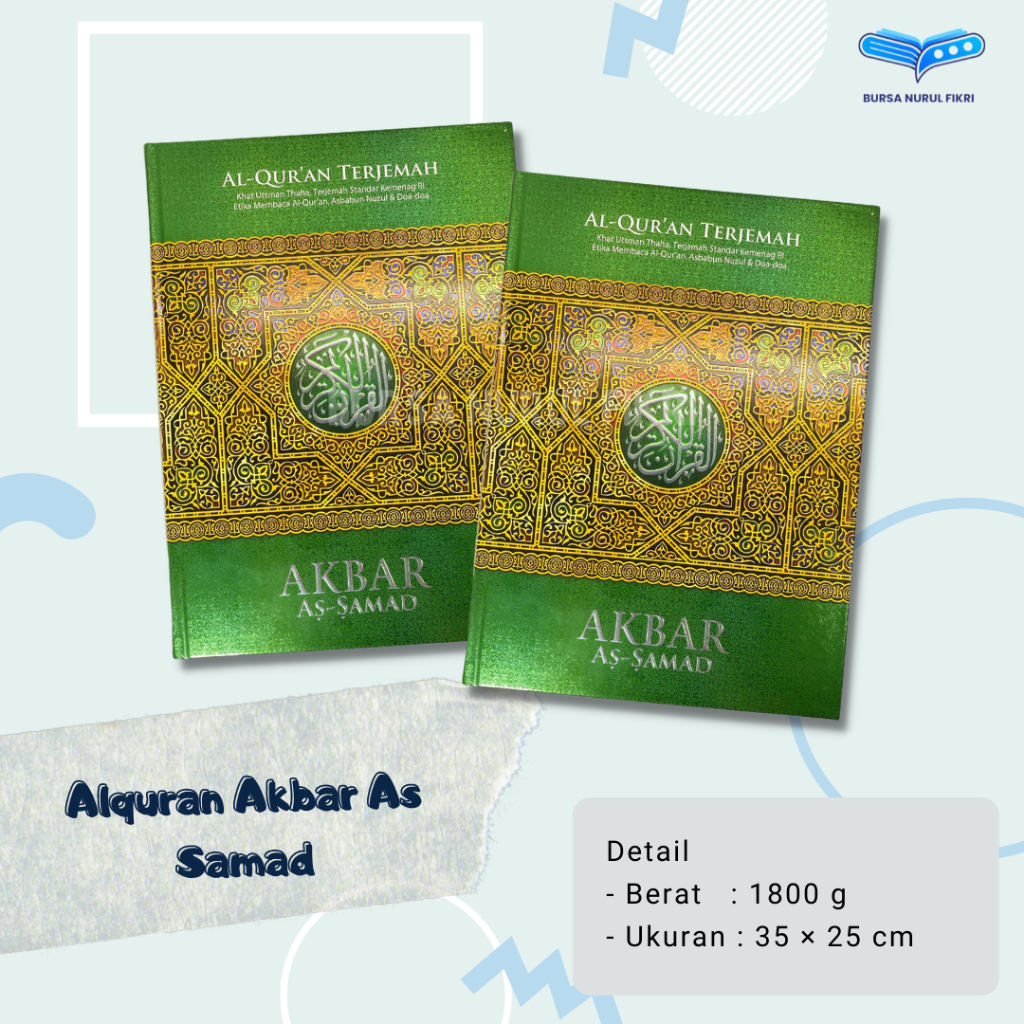 Alquran Akbar As Samad Terjemah ukuran Jumbo