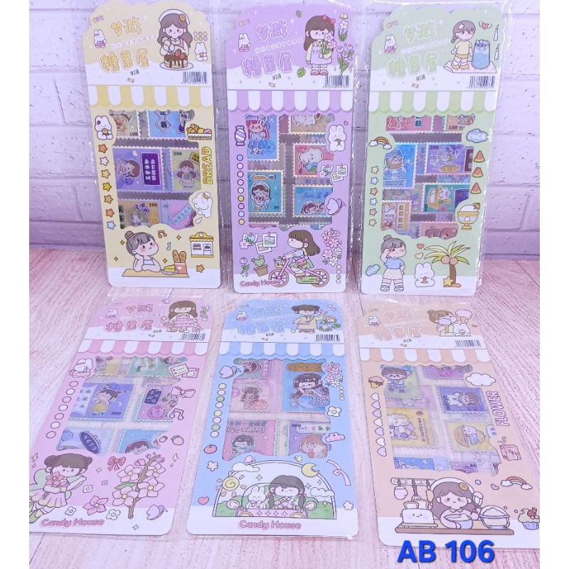 

Stiker Perangko Momo