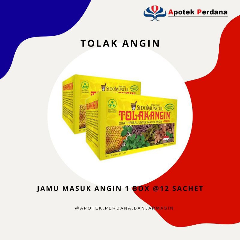 

Tolak Angin Cair 12sachet