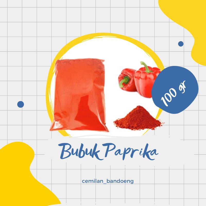 

Bubuk Paprika kemasan 100gr