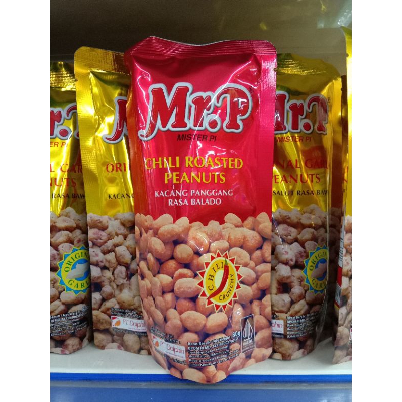 Mr.P kacang 80g