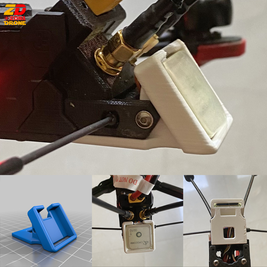 iFlight Chimera7 Pro V2 Axisflyings GPS M80Q GPS Mount