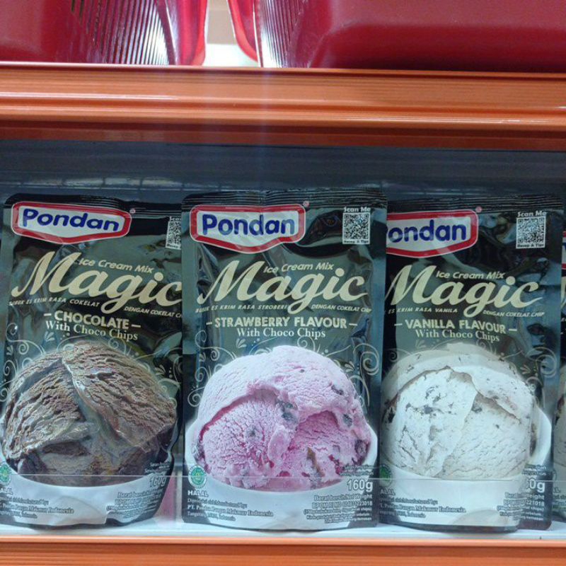 

pondan magic icecream pouch