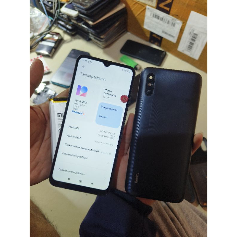 LCD XIAOMI REDMI 9A ORI COPOTAN MESIN & BATRE HANYA BUAT TES