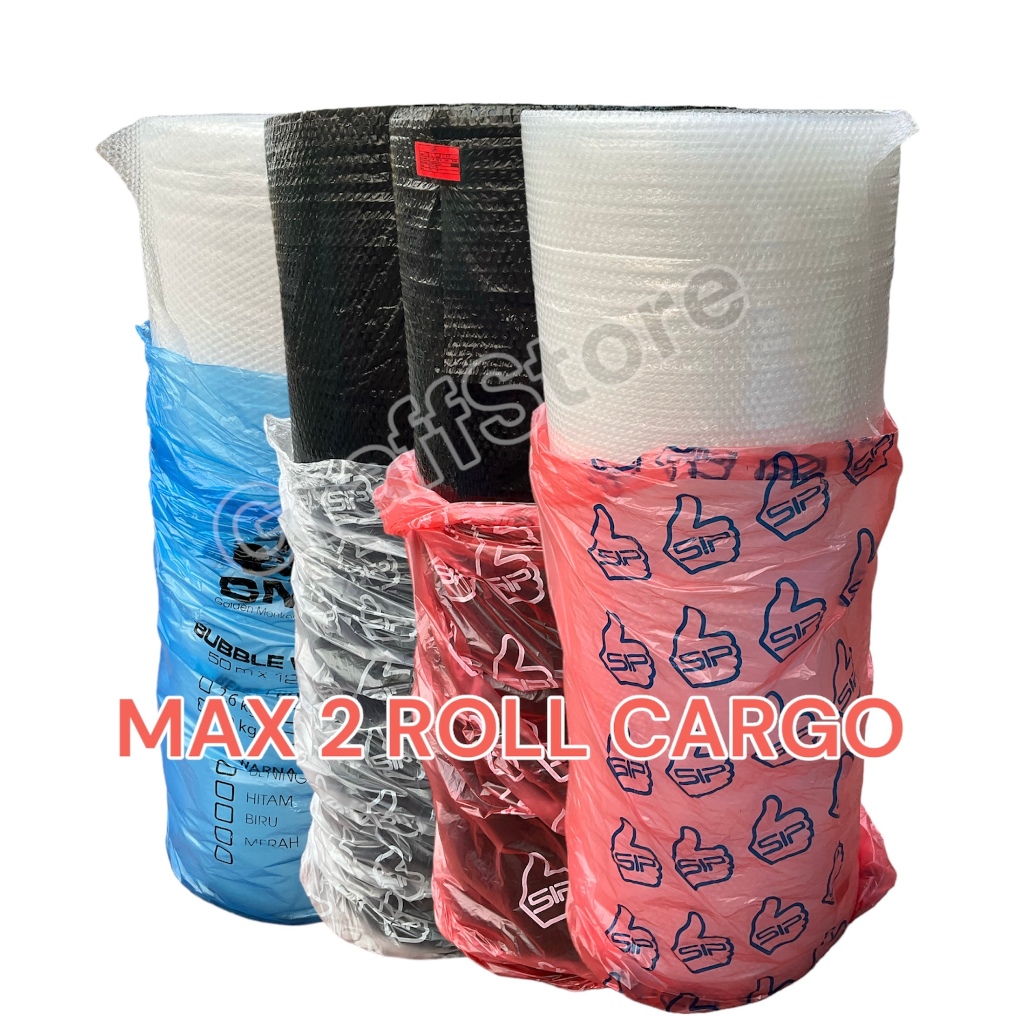 

SLM7 Promo Bubble wrap 50 m x 1.25 m plastik tebal bubble lebih bagus, tebal, pekat