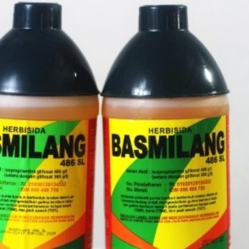 Basmilang 486SL glifosat 5 liter Herbisida sistemik racun rumput gulma