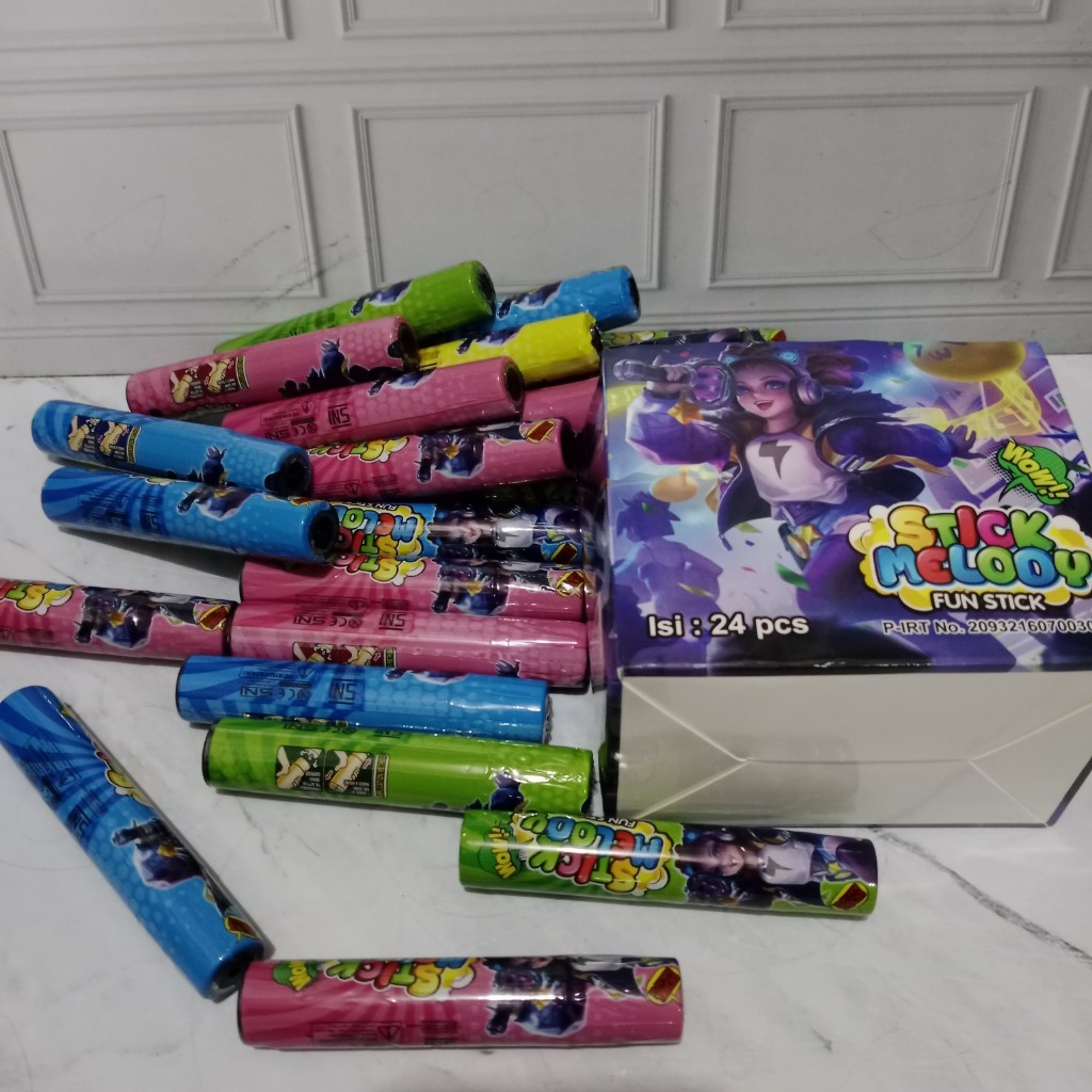 

24Pcs Permen Stick Melodi Bunyi