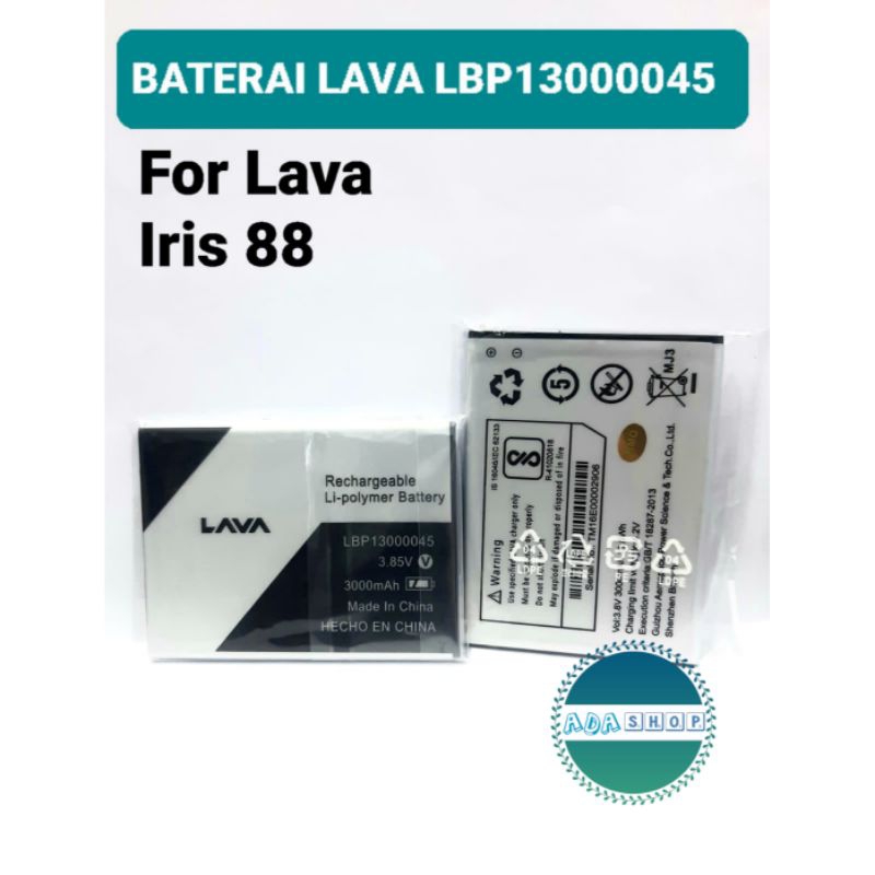 BATERAI /BATTERY LAVA LBP13000045 FOR LAVA IRIS 88 ORIGINAL