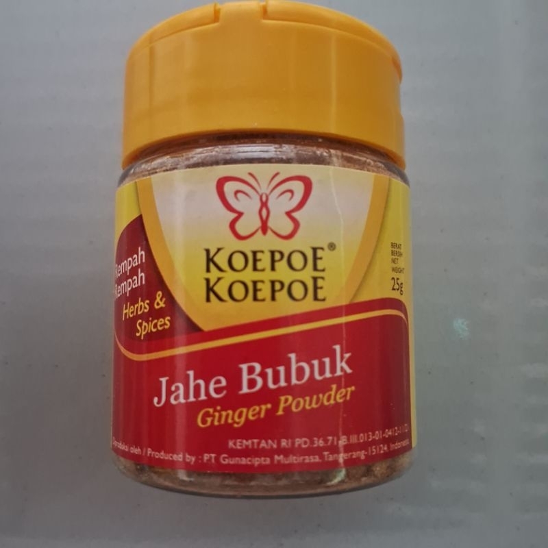 

Koepoe Jahe Bubuk 25 gram