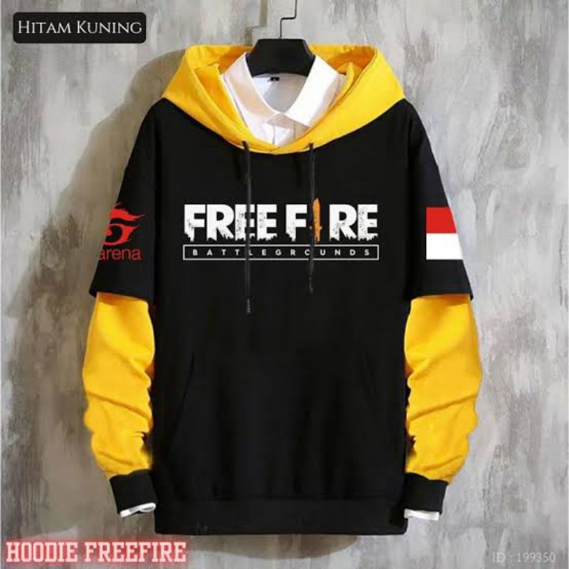 Sweater Hoodie Anak Free fire Jaket Anak Jaket Acc Fashion