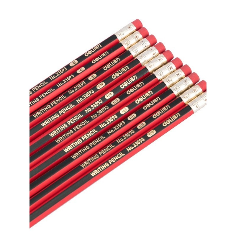 

Deli Graphite Pencil - HB/10 Pcs 33158