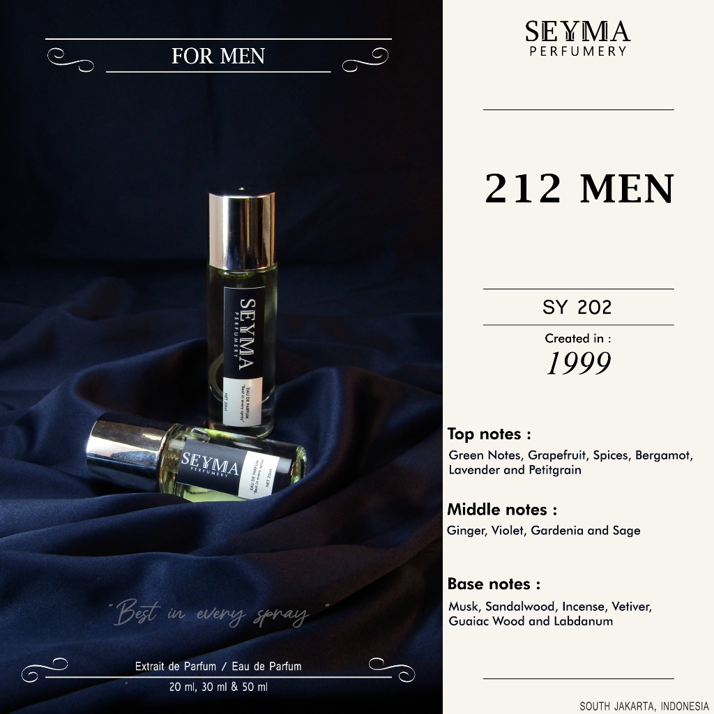 212 Men - Perfume Refill | Sy 202