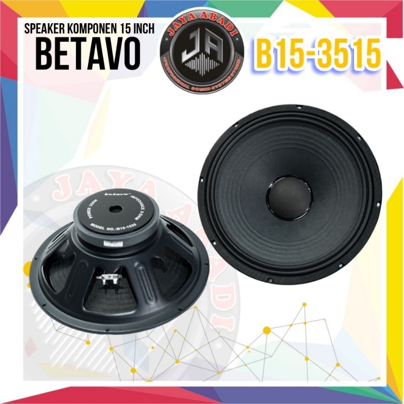 SPEAKER KOMPONEN 15 INCH BETAVO B15-1535 ORIGINAL