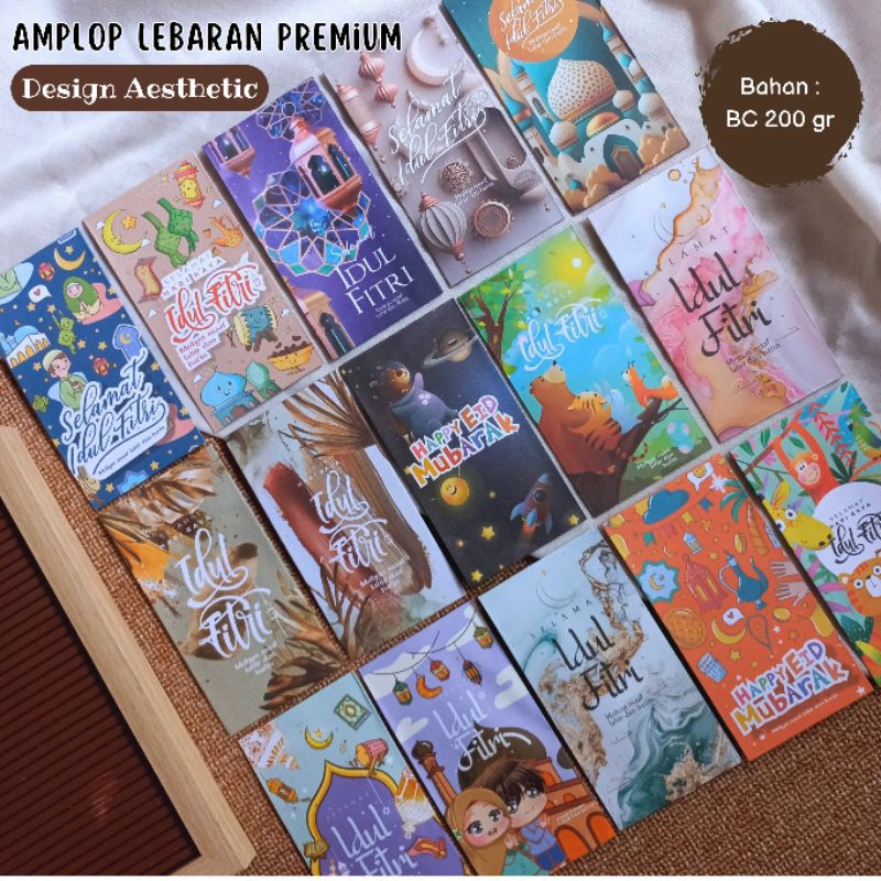 

[Isi 10 Lembar] Amplop Lebaran Premium 2025 | Amplop Idul Fitri 2025
