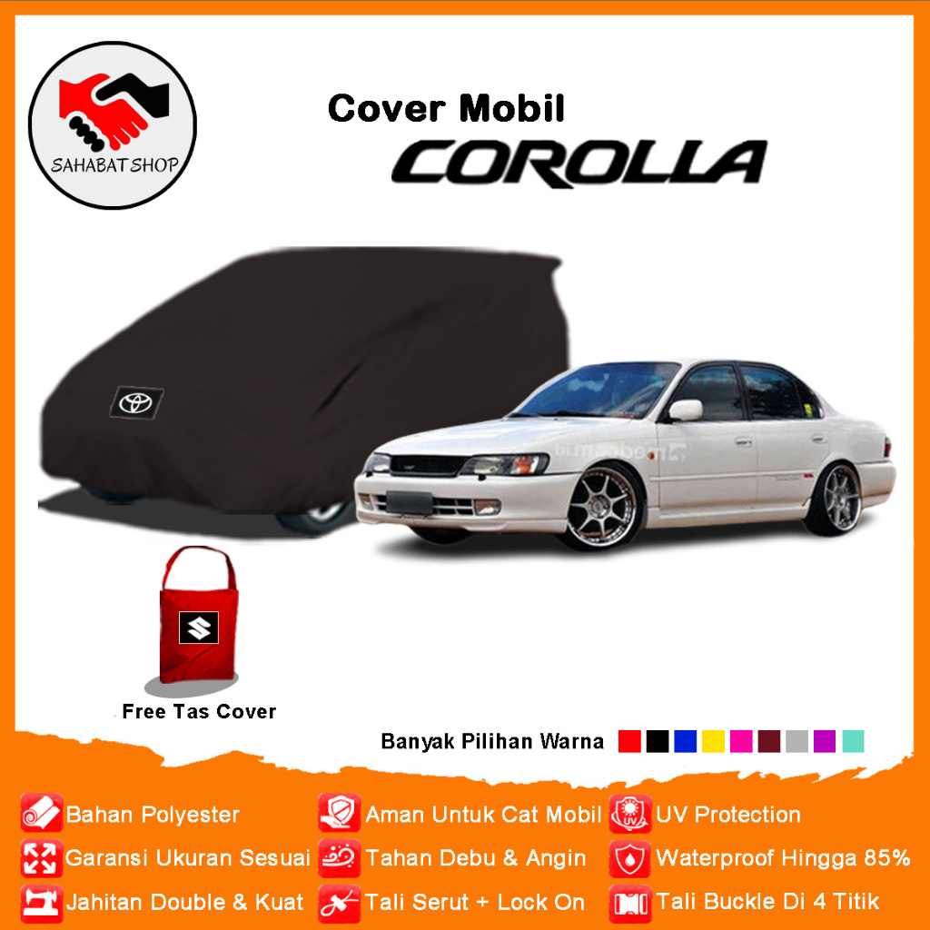 Sahabat -Cover Mobil Sedan Toyota Corolla