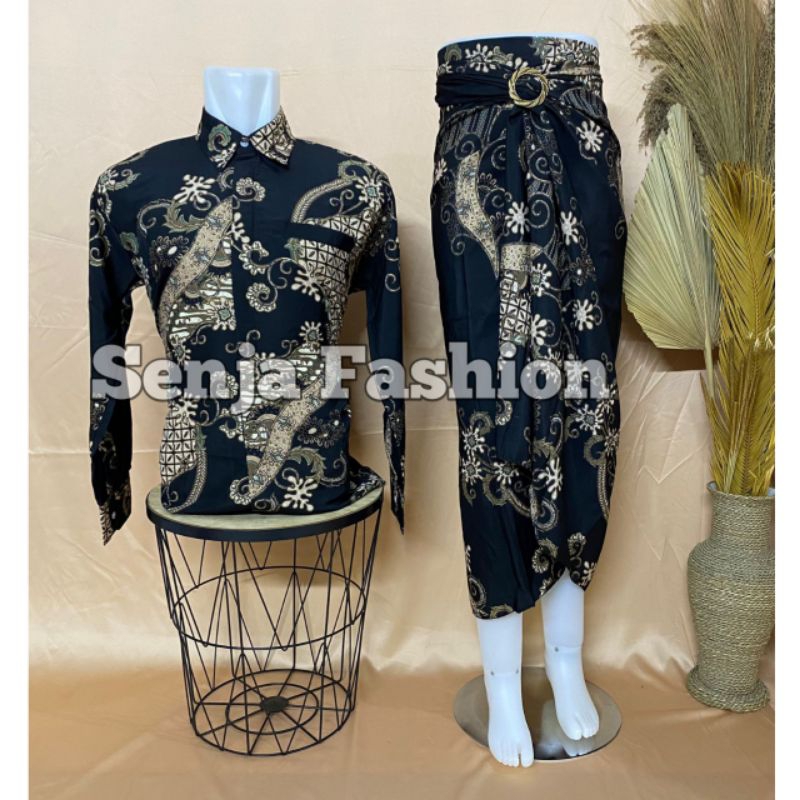 [Senja Fashion] Batik Couple//Batik Couple Rok Lilit//Batik Set//Rok Set