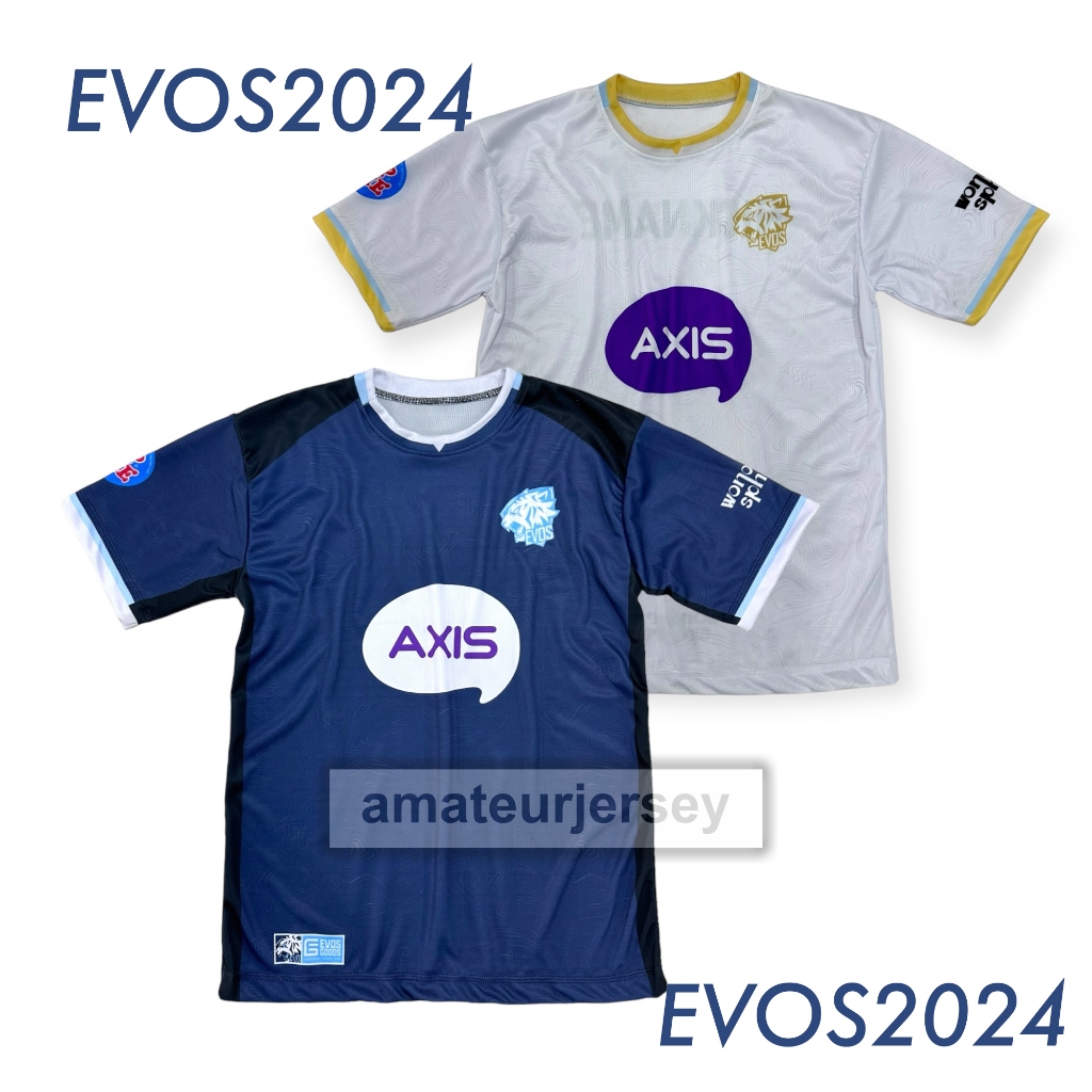 Jersey EVOS 2024 Pro Jersey HOME / AWAY (Custom Nickname)