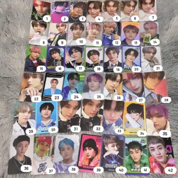 Terbaik  READY STOCK  OFFICIAL PHOTOCARD PC NCT 127 DREAM MARK HAECHAN MARKHYUCK MAHAE CANDY GLITCH 