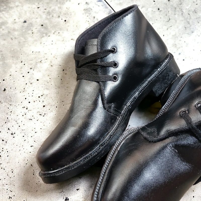 SEPATU PDH TALI  KULIT  ASLI SEPATU PDH